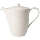 Villeroy & Boch Villeroy und Boch For Me Kaffeekanne, Premium Porzellan, Weiß, 16 x 16 x 14 cm