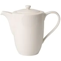 Villeroy & Boch Villeroy und Boch For Me Kaffeekanne, Premium Porzellan, Weiß, 16 x 16 x 14 cm