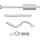 Hella Vorschalldämpfer Easy2Fit PARTNERED with Faurecia 8LB 366 021-781