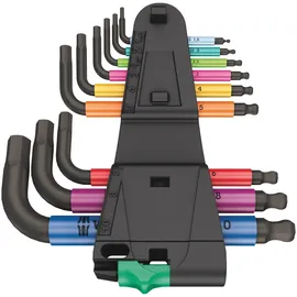 WERA 950/9 Hex-Plus Multicolour 2 Winkelschlüsselsatz 9-tlg.