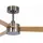 Beacon Lighting Climate IV 132 cm Deckenventilator teak/nickel antik