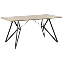 Beliani Esstisch, Buscot 160 x 90 cm,