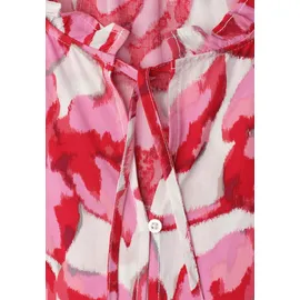 STREET ONE Blusentop Gemustert Rosa 40