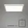 Briloner Slim LED Panel Free 1 quadratisch silber