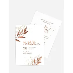 Save-the-Date Karten selbst gestalten mit Spruch und Fotos im Onlinedesigner bei Meine-Kartenmanufaktur.de