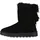 VAN HILL Damen Warm Gefütterte Winter Boots Stiefeletten Kunstfell Schuhe 839832, Farbe: Schwarz, 37 - 37