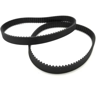 Turmberg3D GT2 geschlossener Zahnriemen - 6mm breit - Länge 86mm - je 2 Stück - Zugstrang aus Glasfaser (86mm)