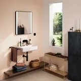 Hansgrohe Xanuia Q Waschtisch Compact, ohne Hahnloch/Überlauf, weiß