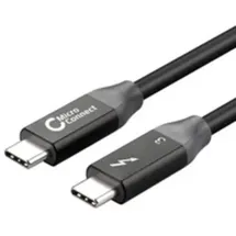 MicroConnect Thunderbolt-Kabel TB3010 Männlich Männlich 1 m Schwarz
