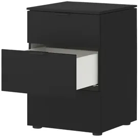 Sconto Nachtschrank Dreamer 45 x 43 x 65 cm Schwarz