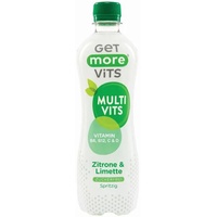 Get More Vits Multivits Zitrone Limette Spritzig  12x0.50l Fl. Einweg Pfand