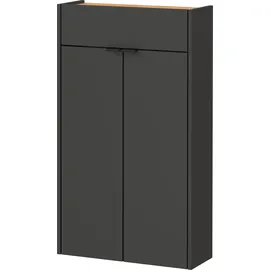 Germania Ameca 56 x 200 x 22 cm mit Spiegel / grau