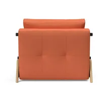 INNOVATION LIVING Schlafsessel Cubed 90 Eiche Stoff Rust