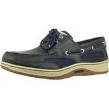 Sebago Herren-Schnürschuhe Clovehitch II FGL Waxed Blue Navy Blau 41
