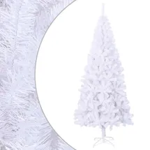 vidaXL Künstlicher Weihnachtsbaum Weiß 180 cm