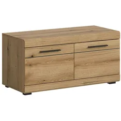Ebuy24 Scout Sitzbank 2 Türen Eiche Dekor.