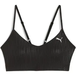 PUMA Damen Top MOVE ULTRABARE BRA - AOP, PUMA Black, L