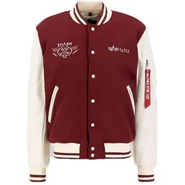Alpha Industries Varsity Air Force Jacke Red S