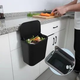 Relaxdays 9 l Schwarz