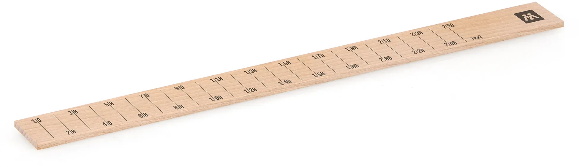 Metrie | 31 cm Rührhölzer mit Millimeterskala