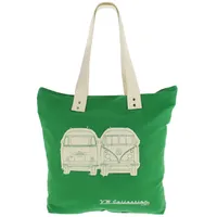 BRISA VW Collection - Volkswagen Wiederverwendbare Canvas-Einkaufs-Tüte-Strand-Tasche mit T1