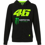VR46 Valentino Rossi Sweatshirt Monster Energy,Mann,S,Schwarz