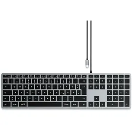 Satechi Slim W3 USB-C Wired Keyboard-DE (German)