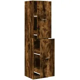vidaXL Apothekerschrank Räuchereiche 40 x 41 x 174,5 cm Braun