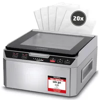 CASO Design VacuChef 40 Schwarz/Silber