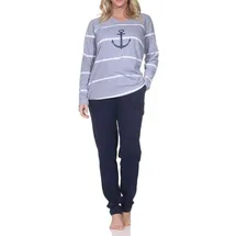 normann Pyjama Grau 40/42