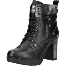 Mustang Stiefelette Lederimitat/Textil", Damen, 15M0142001 Black, 39 EU