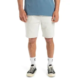 Bermudas QUIKSILVER "Salt Water", Herren, Gr. XS, weiß (weiß marble heather), [Hauptstoff] 80% Baumwolle, 20% Polyester, Hosen