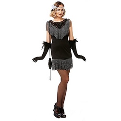Charleston Kleid "Jordan", schwarz