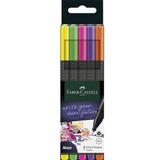 Faber-Castell Grip Finepen neon sortiert, 5er-Set (151603)