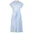 Betty & Co Sommerkleid Weiß/Hellblau 38