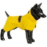 PAIKKA Hunderegenmantel Hunde Regenmantel leicht & reflektierend "Visibility Raincoat Lite g gelb Rückenlänge: 30 cm Halsumfang: 44 cm / Bauchumfang: 60 cm