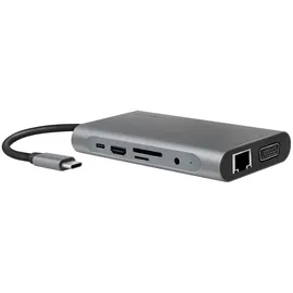 Logilink UA0383 - USB 3.2 (Gen 1) (3.1 Gen 1) Type-C Silber