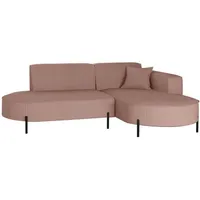 Kaiser möbel Ecksofa, Sofa L-Form Designer Modena Rein stoff