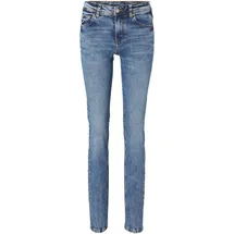 Tom Tailor Damen TTALEXA STRAIGHT Jeans, blau, Uni, Gr. 26/32