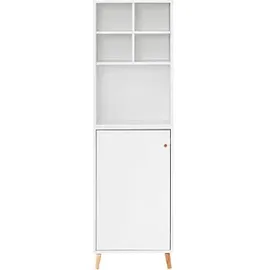 MÖBELPARTNER Serie 500 Büroschrank 50,9 x 41,0 x 168,7 cm weiß