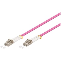 Goobay 95938 InfiniBand/Glasfaserkabel LC Pink