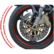 FoliaTec Felgenzierstreifen Racing 7 mm neon rot