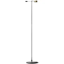 Absolut Lighting Absolut LED 130cm Stehleuchte schwarz / gold