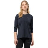 Jack Wolfskin Crosstrail 3/4-arm T-shirt - Night Blue - M