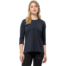 Jack Wolfskin Crosstrail 3/4-arm T-shirt - Night Blue - M