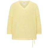 Cecil Kurzarmpullover Gelb M