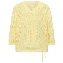 Cecil Kurzarmpullover Gelb M