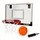 My Hood Mini-Basketballkorb und Ballset 304000 Grau/Transparent