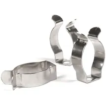 ISOLED Montageclip chrom für T8 Röhre