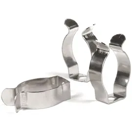 ISOLED Montageclip chrom für T8 Röhre